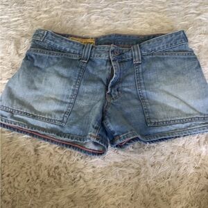 Vintage Polo Ralph Lauren jean shorts. Size 8 y2k